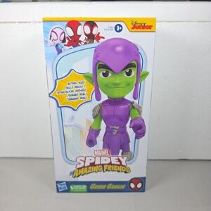 Spidey And His Amazing Friends GREEN GOBLIN 9" Figure NEW